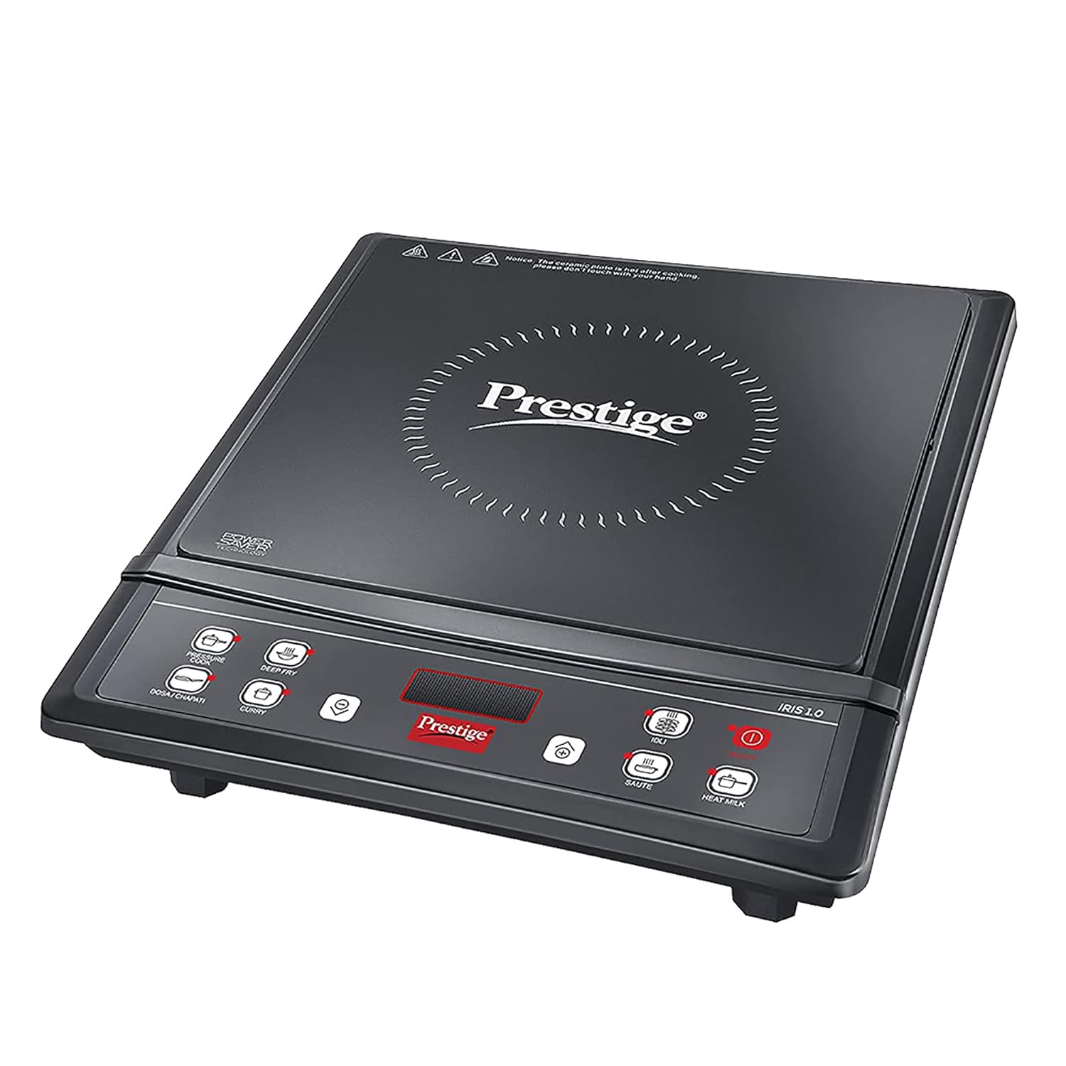  Prestige IRIS ECO 1200 W Induction Cooktop with automatic voltage regulator